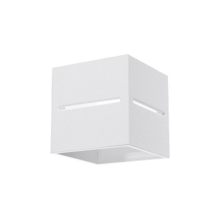 Kinkiet LOBO biały lampa ścienna dekoracyjna - Sollux Lighting