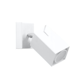 Kinkiet MERIDA biały regulowany do czytania - Sollux Lighting