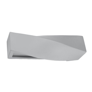 Kinkiet ceramiczny SIGMA szary lampa ścienna dekoracyjna - Sollux Lighting