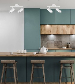 Plafon sufitowy COLLY 2 biały regulowany spot na listwie - Candellux Lighting