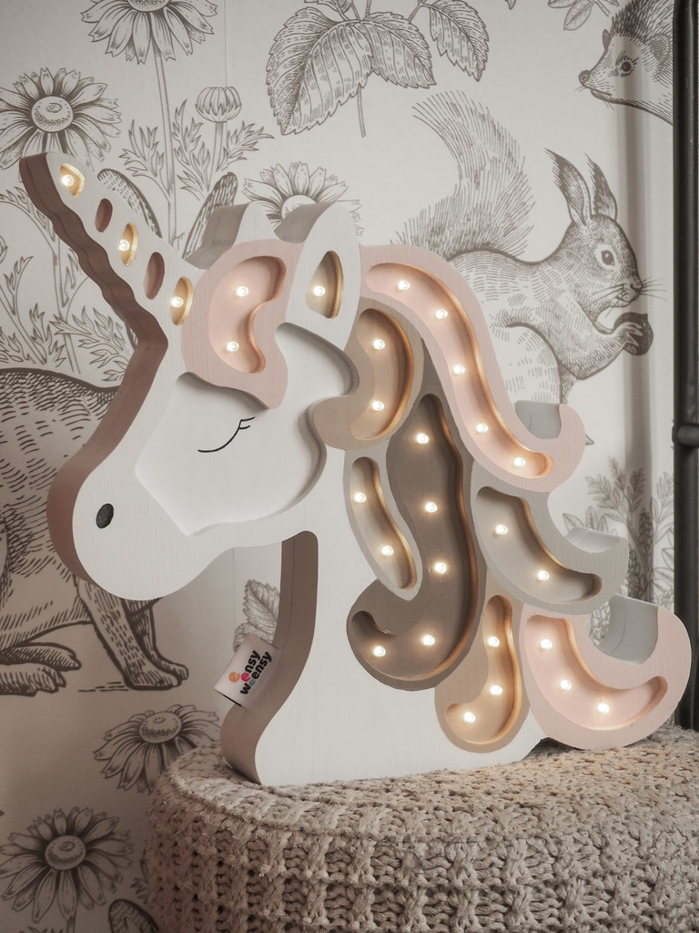 Lampa dziecięca FANTASY UNICORN Rose Jednorożec Różowy - Eensy Weensy - we wnętrzu Lampa dziecięca FANTASY UNICORN Rose Jednorożec Różowy - Eensy Weensy - we wnętrzu