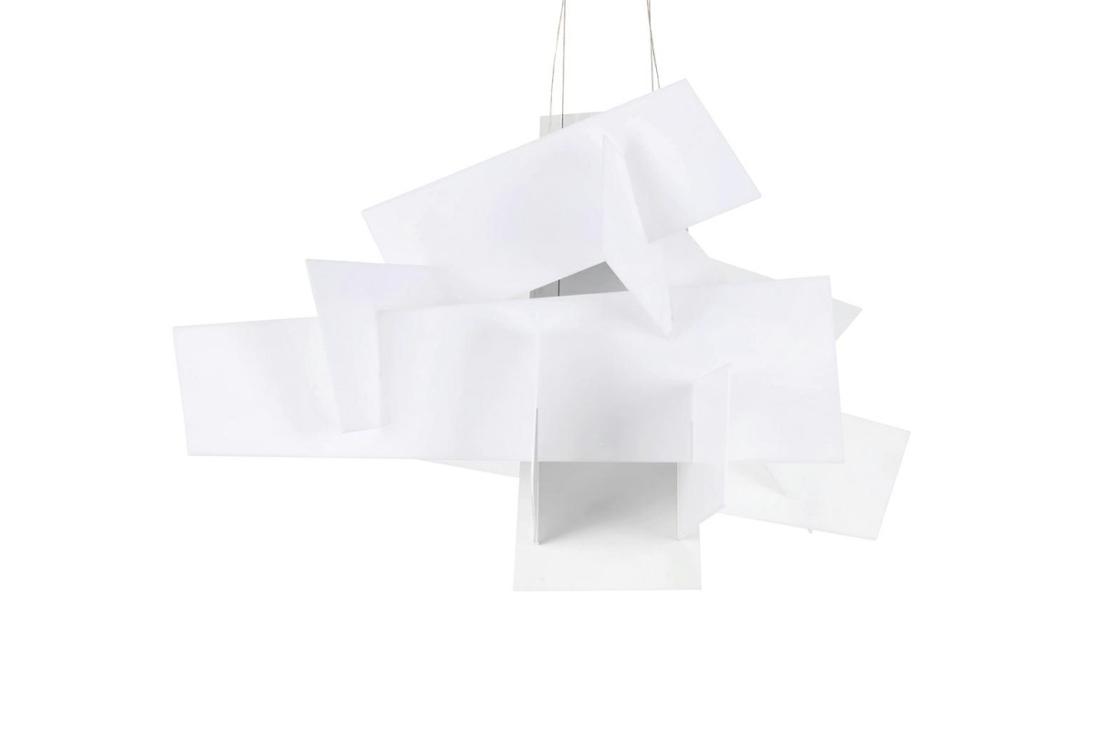 Lampa wisząca BANG BANG 91 biała akrylowa designerska - King Home Lampa wisząca BANG BANG 91 biała akrylowa designerska - King Home