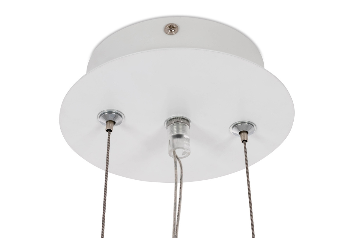 Lampa wisząca BANG BANG 91 biała akrylowa designerska - King Home Lampa wisząca BANG BANG 91 biała akrylowa designerska - King Home