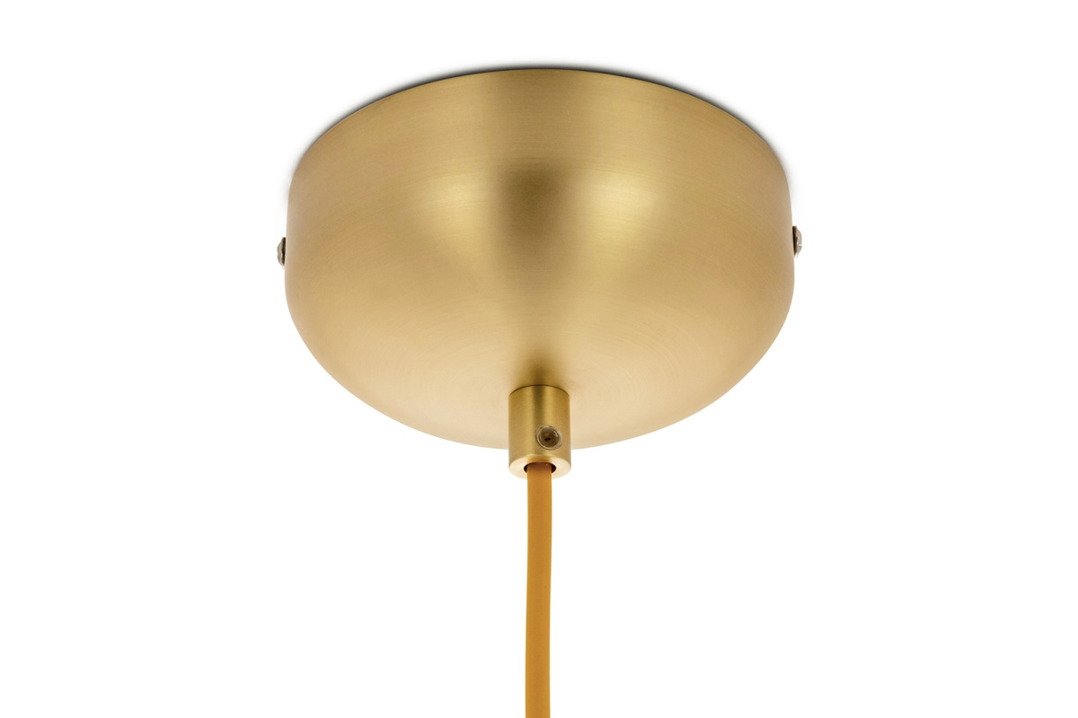 Lampa wisząca LORO 1 CIRCLE złota biały ptak - LED King Home