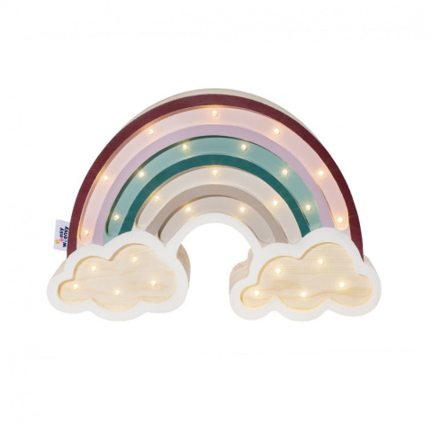 Lampka dziecięca MAGIC RAINBOW Fig duża kolorowa tęcza stojąca wisząca nocna - Eensy Weensy Lampka dziecięca MAGIC RAINBOW Fig duża kolorowa tęcza stojąca wisząca nocna - Eensy Weensy