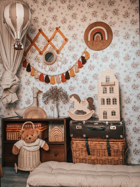 Lampka dziecięca ROCKING HORSE MILK CHOCOLATE nocna konik na biegunach - Eensy Weensy - we wnetrzu Lampka dziecięca ROCKING HORSE MILK CHOCOLATE nocna konik na biegunach - Eensy Weensy - we wnetrzu