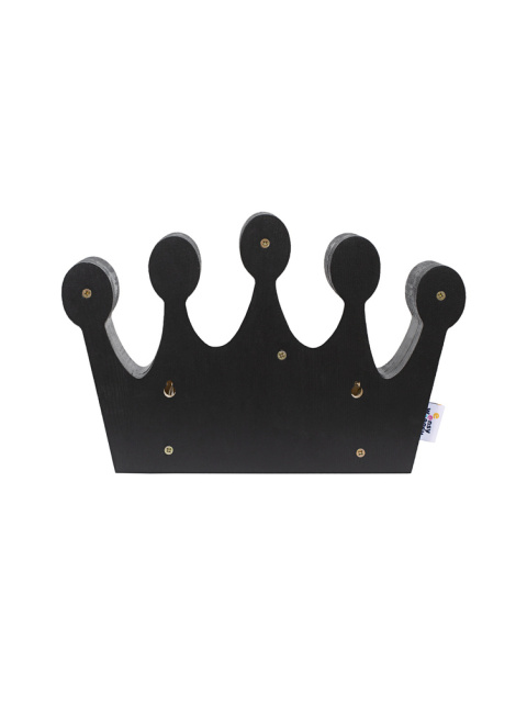 Lampka dziecięca ROYAL CROWN NOIR nocna duża korona do pokoju dziewczynki - Eensy Weensy - tyl Lampka dziecięca ROYAL CROWN NOIR nocna duża korona do pokoju dziewczynki - Eensy Weensy - tyl