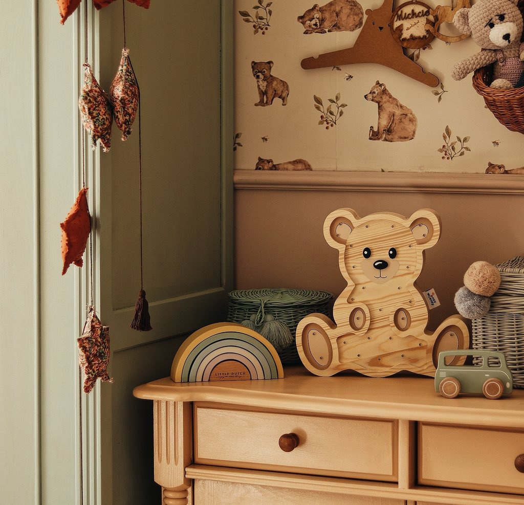 Lampka dziecięca TEDDY BEAR nocna led duży miś do pokoju dziecka - Eensy Weensy