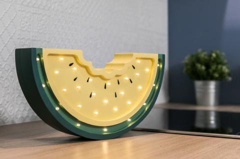 Lampka dziecięca WATERMELON PEACH duża nocna - Eensy Weens Lampka dziecięca WATERMELON PEACH duża nocna - Eensy Weens