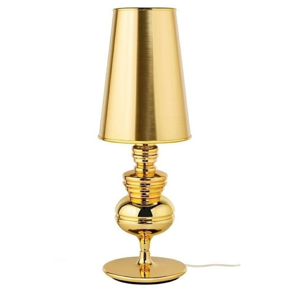 Lampa stołowa QUEEN 18 złota - King Home Lampa stołowa QUEEN 18 złota - King Home