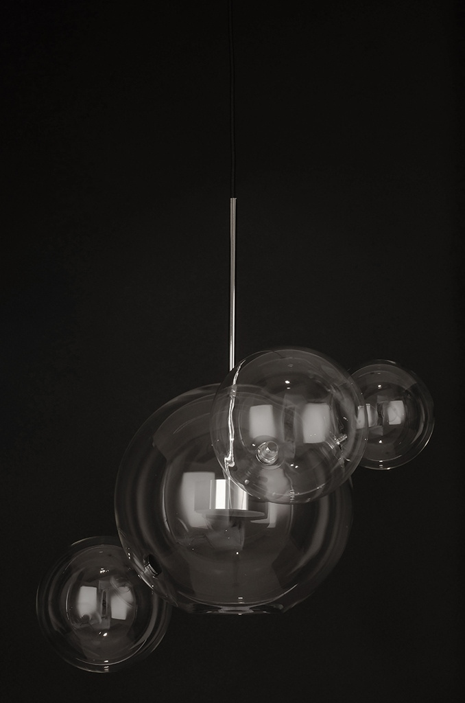 Lampa wisząca CAPRI 4 chrom 60 LED - King Home Lampa wisząca CAPRI 4 chrom 60 LED - King Home