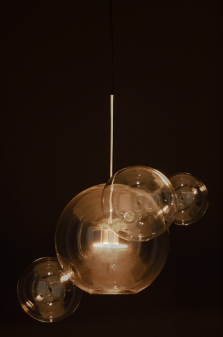 Lampa wisząca CAPRI 4 chrom 60 LED - King Home