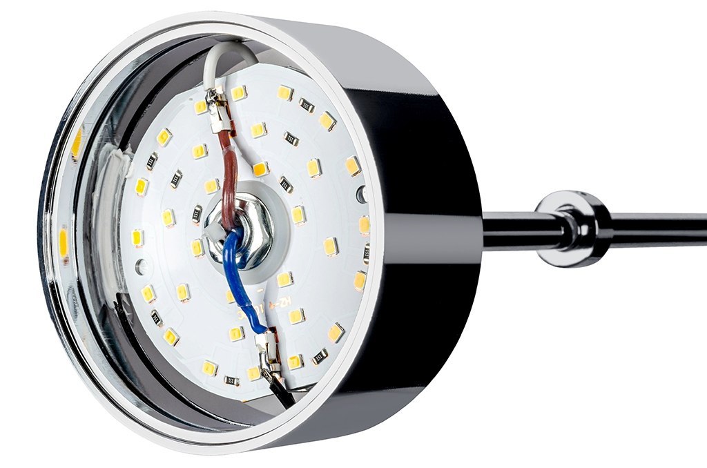 Lampa wisząca CAPRI chrom 60 LED - King Home Lampa wisząca CAPRI chrom 60 LED - King Home