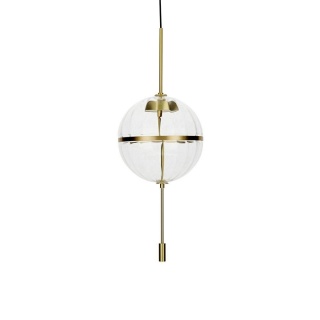 Lampa wisząca CHAPLIN 300 mosiądz LED - King Home