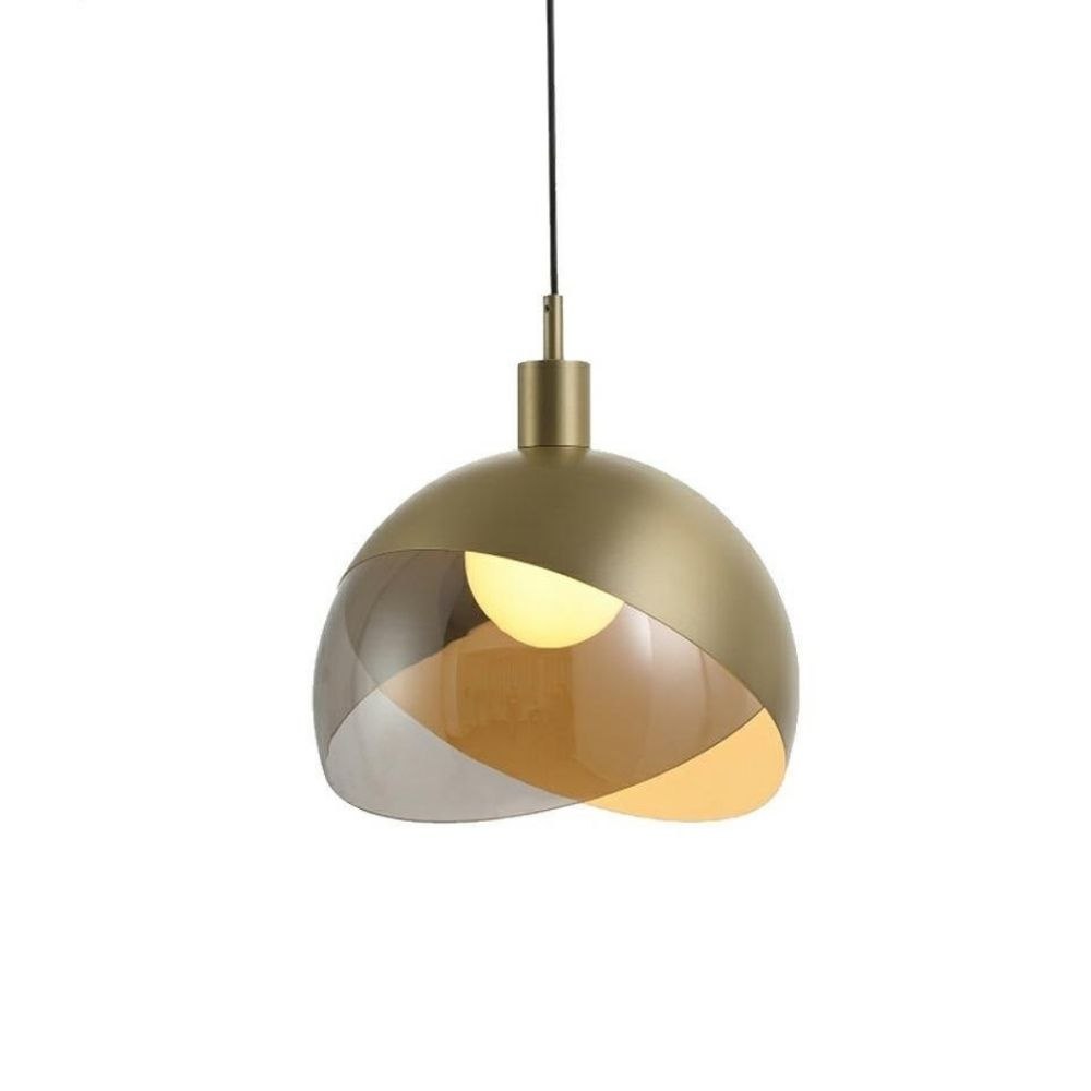 Lampa wisząca GLOBO 25 złota - metal, szkło King Home Lampa wisząca GLOBO 25 złota - metal, szkło King Home