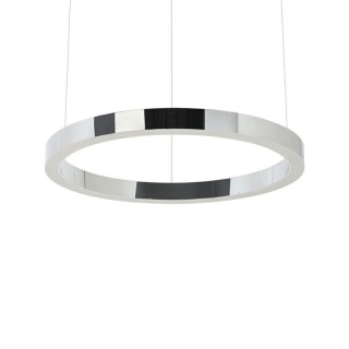 Lampa wisząca RING 60 srebrna LED - King Home