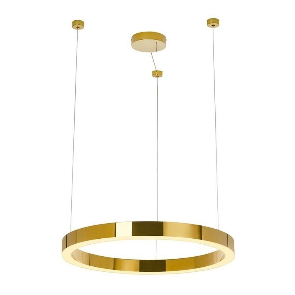 Lampa wisząca RING LUXURY 50 złota LED - Moosee Lampa wisząca RING LUXURY 50 złota LED - Moosee