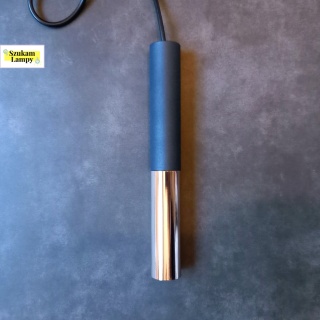 Lampa wisząca SLIMI S NERO / GOLD - Orlicki Design