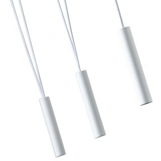 Lampa wisząca VIVA VII Bianco podwieszana - Orlicki Design