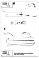 Kinkiet ceramiczny VEGA LINE biały lampa ścienna dekoracyjna - Sollux Lighting - instrukcja montażu