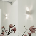 Aluminiowy kinkiet LORETO biały lampa ścienna dekoracyjna - Sollux Lighting - lampa na ścianie