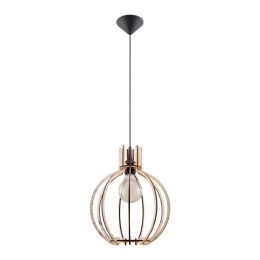 Lampa wisząca ARANCIA naturalne drewno styl skandynawski - Sollux Lighting