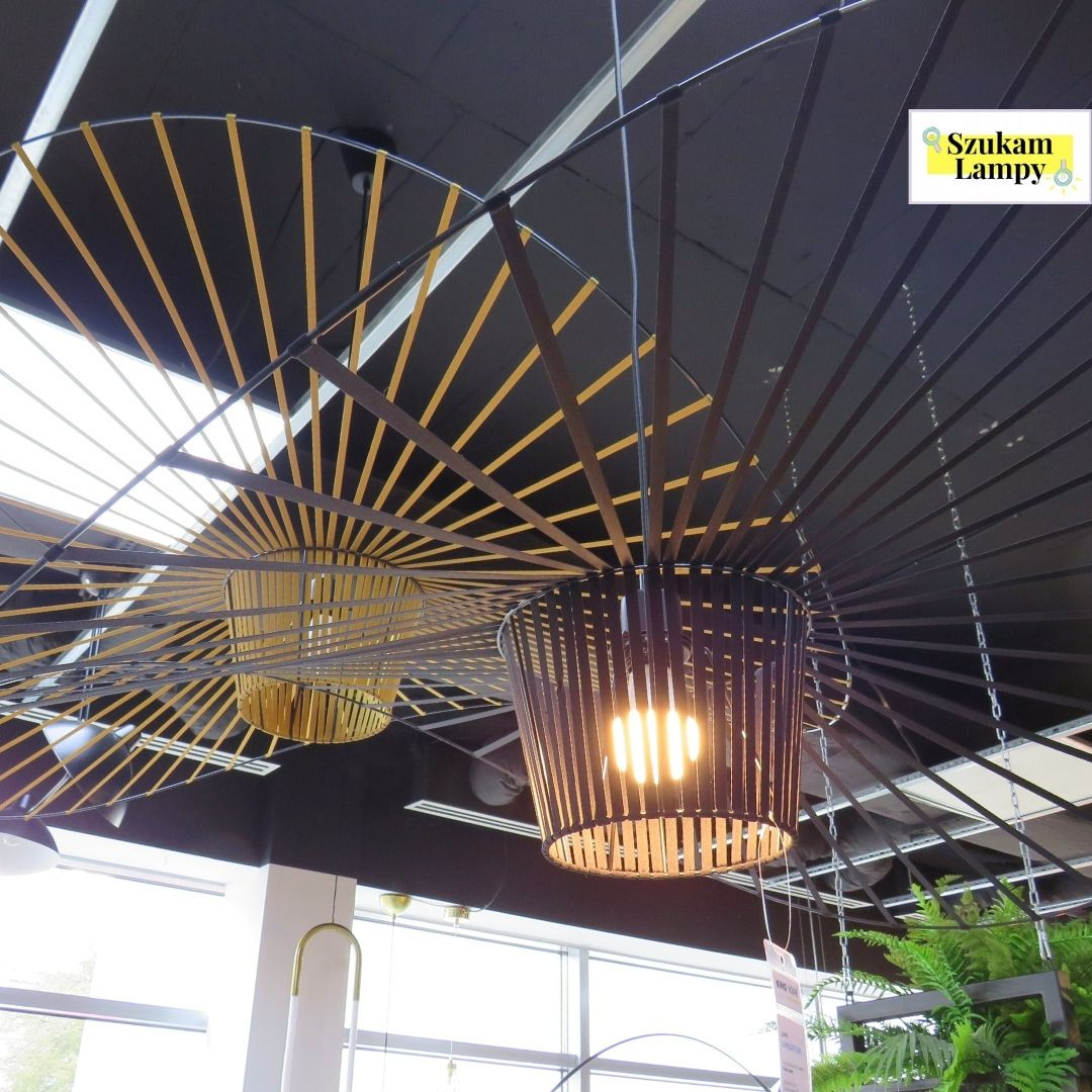 Lampa wisząca Capello kapelusz czarny zdjęcia realne - King Home Lampa wisząca Capello kapelusz czarny zdjęcia realne - King Home