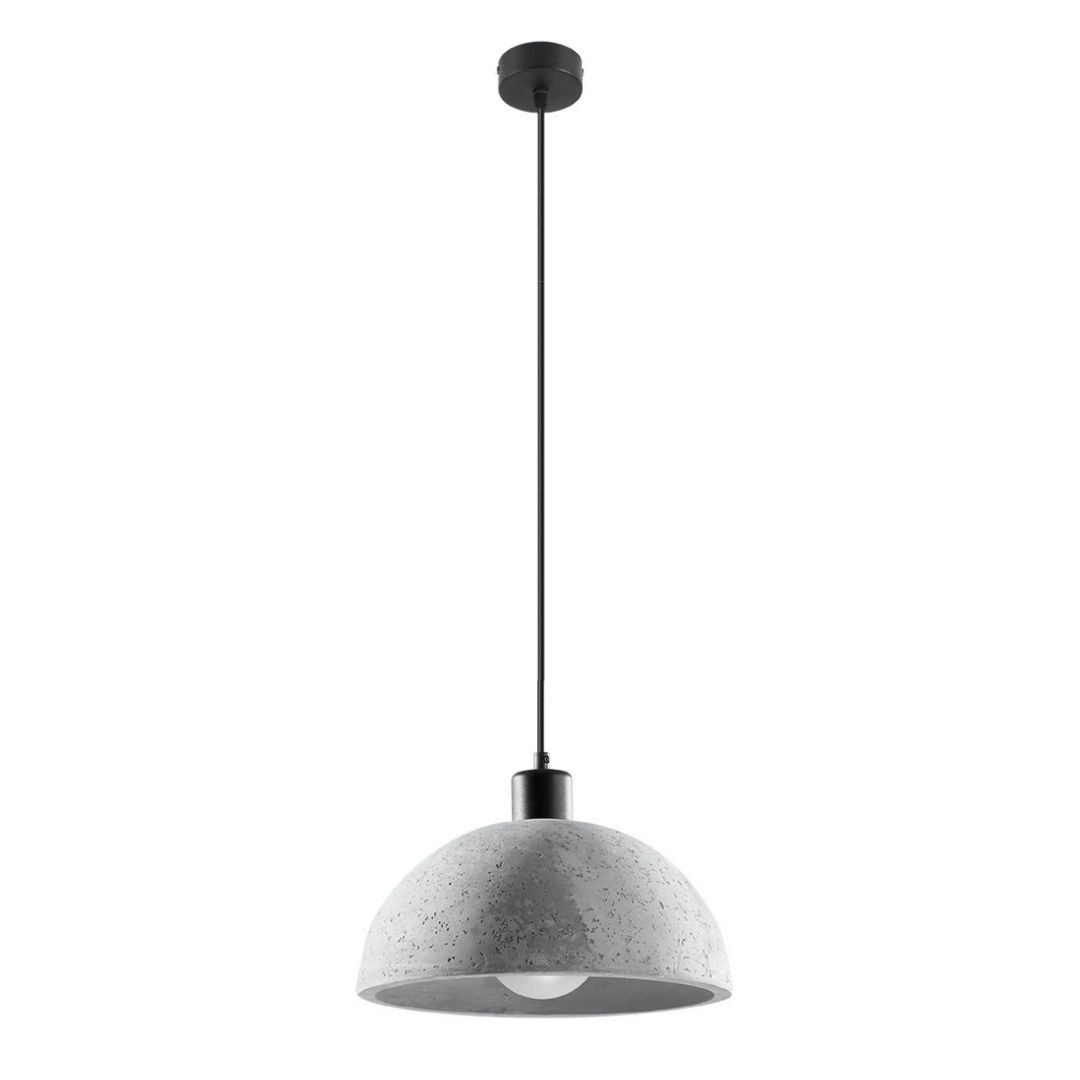 Lampa wisząca PABLITO betonowy klosz loft zwis nad stół - Sollux Lighting
