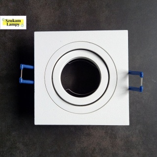 Lampa wpuszczana FASTO I BIANCO biała podtynkowa stropowa oczko - Orlicki Design