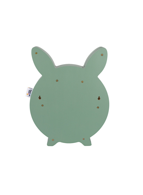 Lampka ledowa BUNNY CLOCK MERMAID GREEN nocna stojąca ścienna kinkiet duży zegar - Eensy Weensy - tyl Lampka ledowa BUNNY CLOCK MERMAID GREEN nocna stojąca ścienna kinkiet duży zegar - Eensy Weensy - tyl