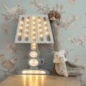 Lampka ledowa GLAMOUR LIGHT GRAY szara biała nocna stojąca kinkiet dekoracja - Eensy Weensy - swieci sie