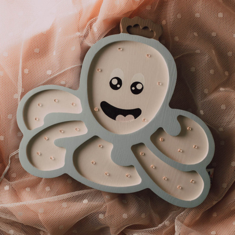 Lampka ledowa OCTOPUS SKY ośmiornica duża nocna stojąca kinkiet dekoracja - Eensy Weensy we wnetrzu Lampka ledowa OCTOPUS SKY ośmiornica duża nocna stojąca kinkiet dekoracja - Eensy Weensy we wnetrzu