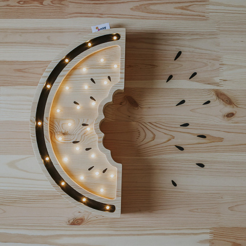 Lampka ledowa WATERMELON WOOD duża nocna stojąca kinkiet dekoracja - Eensy Weensy Lampka ledowa WATERMELON WOOD duża nocna stojąca kinkiet dekoracja - Eensy Weensy