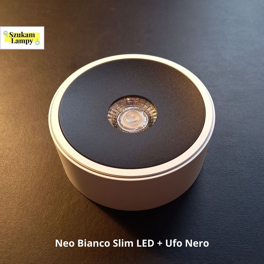 Oprawa natynkowa NEO BIANCO SLIM LED Ufo Nero - Orlicki Design Oprawa natynkowa NEO BIANCO SLIM LED Ufo Nero - Orlicki Design