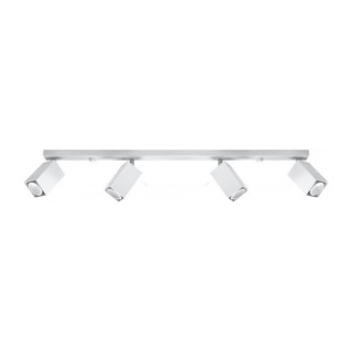 Plafon MERIDA 4L biały stal lampa sufitowa z regulacją kąta świecenia - Sollux Lighting