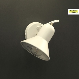 Kinkiet ASTAMA biały regulowany do czytania - Light Prestige