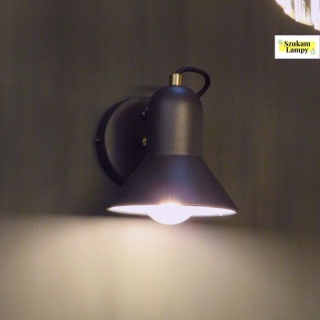 Kinkiet ASTAMA czarny regulowany do czytania - Light Prestige