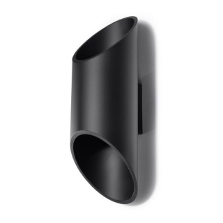 Kinkiet aluminiowy PENNE 30 czarny lampa ścienna dekoracyjna - Sollux Lighting