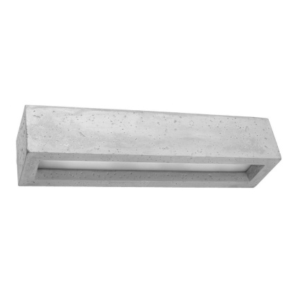 Kinkiet betonowy VEGA 50 beton szary lampa ścienna dekoracyjna - Sollux Lighting
