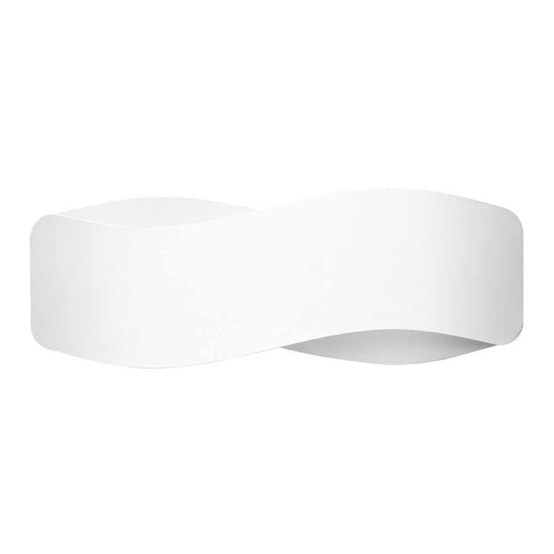 Kinkiet stalowy TILA 40 biały lampa ścienna dekoracyjna - Sollux Lighting