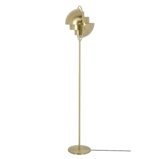 Lampa podłogowa VARIA złota wysoka stojąca glamour - King Home