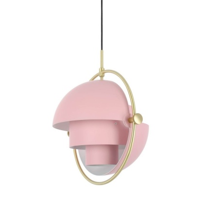 Lampa wisząca VARIA różowa designerski zwis do sypialni - King Home