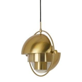 Lampa wisząca VARIA złota designerski zwis do sypialni - King Home