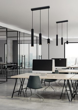 Lampa wisząca TUBO 33-79107 czarny potrójny zwis - Candellux Lighting