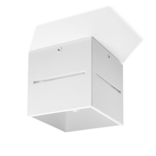 Plafon LOBO biały lampa sufitowa kostka sześcian - Sollux Lighting