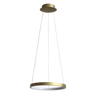 Lampa wisząca LUNE 30 złota LED 4000K ring obręcz - Candellux Lighting