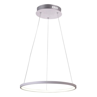 Lampa wisząca LUNE 40 biała LED 4000K ring obręcz - Candellux Lighting