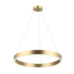 Lampa wisząca MIDWAY mała 60 złota Triangle ring obręcz - Light Prestige