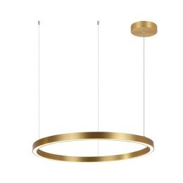 Lampa wisząca MIDWAY mała 60 złota ring obręcz - Light Prestige