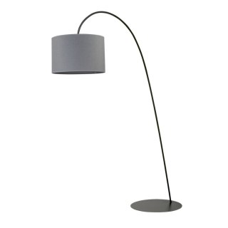 Lampa podłogowa łukowa ALICE L szara z abażurem - Nowodvorski Lighting